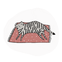 manard cat illustration mood nope Sticker