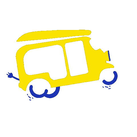 tuktukiela giphyupload city road trip angers Sticker