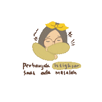 Flowers Hai Sticker