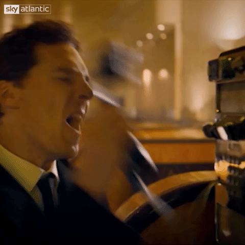 angry benedict cumberbatch GIF by Sky