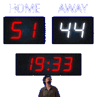 44 Away Sticker