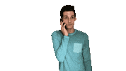 Phone Talking Sticker by Matt Tolbert