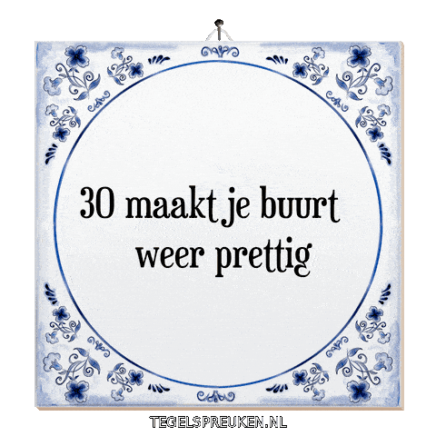 Spreuk Verandering Sticker by Tegelspreuken.nl