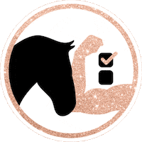 theriderspod equestrian horsegirl trp theriderspod Sticker