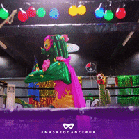 Strike A Pose Dance GIF by The Masked Singer UK & The Masked Dancer UK