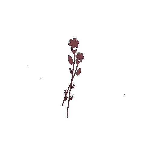 Flower Sticker