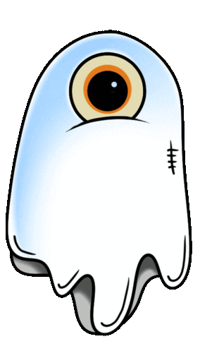 Halloween Ghost Sticker by RARO