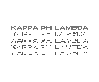 KappaPhiLambda kpl kappas kappaphilambda kplsorority Sticker