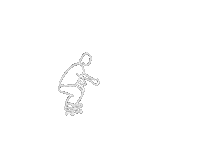 Ghost Skate Sticker