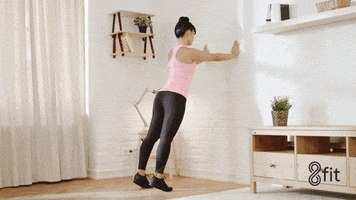 wall pushup GIF by 8fit