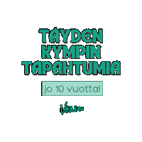 venuufi juhlat tapahtuma venuu venuufi Sticker