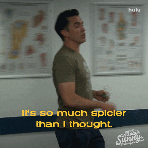 Flaming Hot Always Sunny GIF by It's Always Sunny in Philadelphia