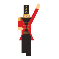 Happy Birthday Hello Sticker by FAO Schwarz