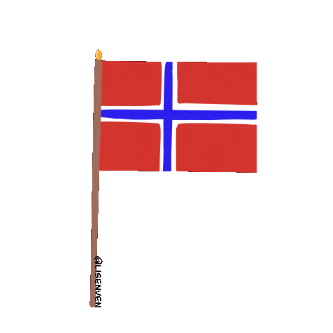 Norway 17Mai Sticker