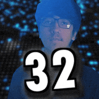 Thirty Two Number GIF