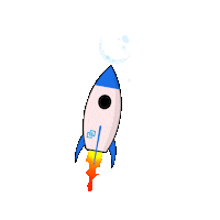 Bittrex_Global bitcoin cryptocurrency rocket to the moon Sticker