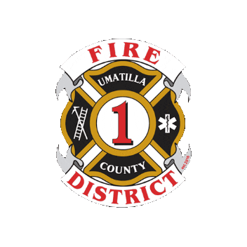 ucfd1 giphygifmaker fire fire district umatilla county Sticker