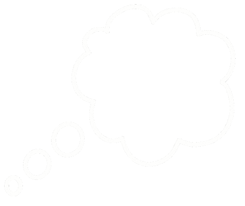 Thinking Bubbles Sticker