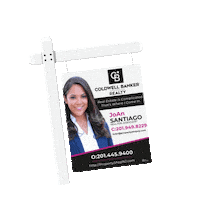 Propertyshopnj real estate for sale for rent yard sign Sticker