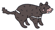 australia devil Sticker