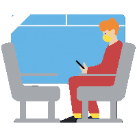 IDFM train subway metro lecture Sticker