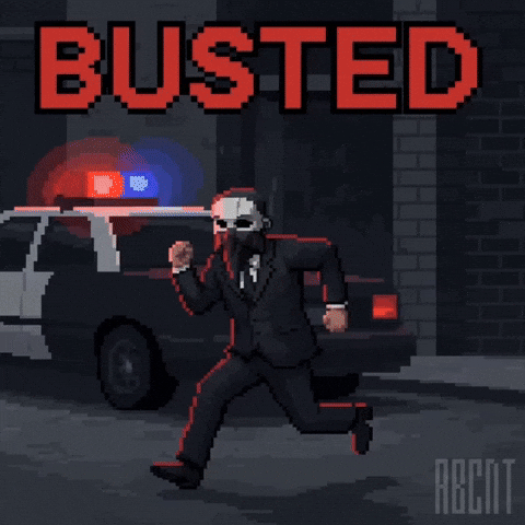 ABCNT run running police chase GIF