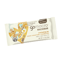 Chocolate Vegan Sticker by GoMacro