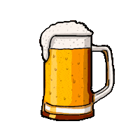Food Beer Sticker by RainToMe