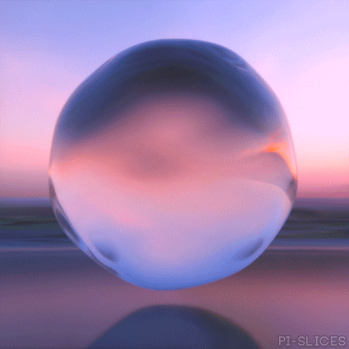 Art Floating GIF by Pi-Slices
