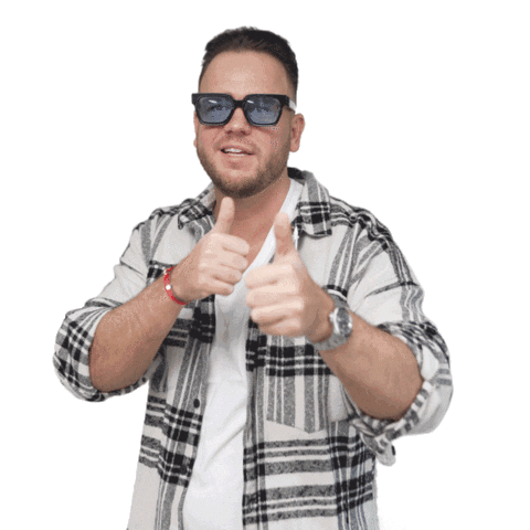 Happy Feliz Sticker by Steven Kern ART