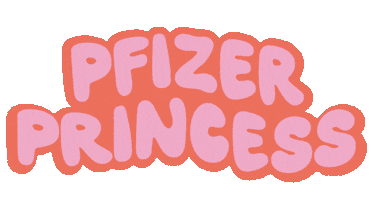 Princess Vaccine Sticker