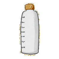 Drink Water Sticker by Roxy James