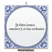 Spreuk Analyse Sticker by Tegelspreuken.nl