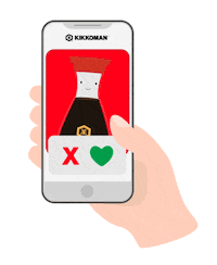 Heart Love Sticker by Kikkoman USA