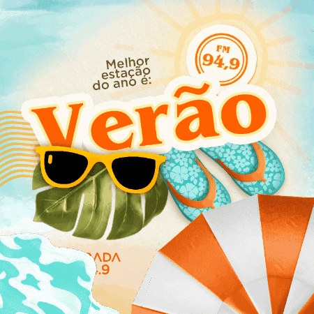 Summer Alvoradafm GIF by Rádio Alvorada FM 94,9