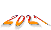 Happy New Year Fireworks Sticker
