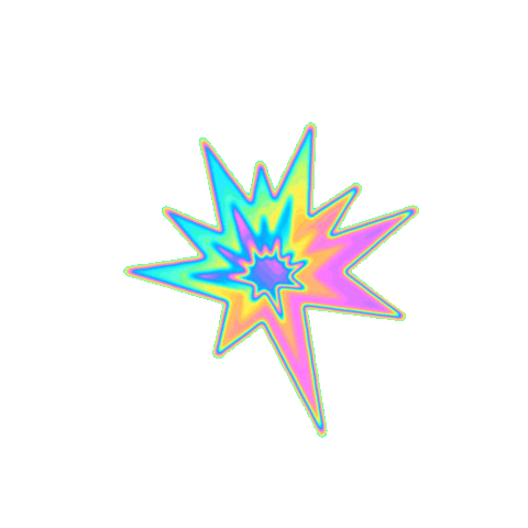 Shooting Star Space Sticker
