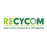 recycomgr anakiklosi recycomgr recycom Sticker
