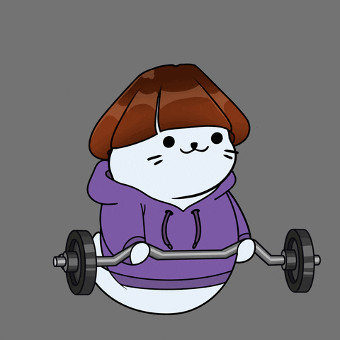 Work Out Fun GIF by Sappy Seals Community