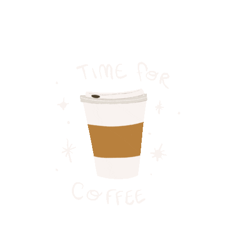 Coffee Drink Sticker by Lauren Fox