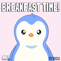 Hungry Lets Eat GIF by Pudgy Penguins