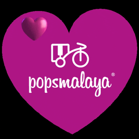 popsmalaya giphygifmaker giphyattribution love heart GIF