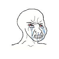 Wojak Dank Memes Sticker by Database數據