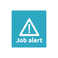 denieuwezaak job ecommerce company alert Sticker