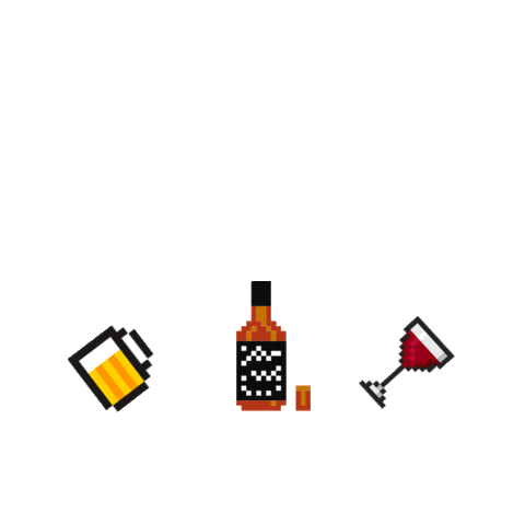 Urbanablemx giphyupload drinking drinks happy hour Sticker