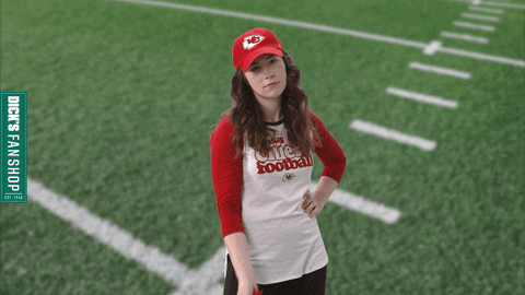 Kansas City Chiefs Wow GIF by DICK'S Sporting Goods