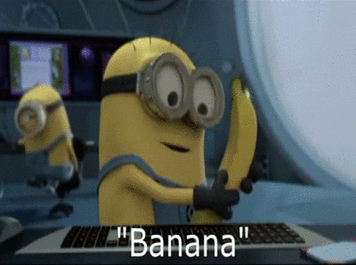 banana minion GIF