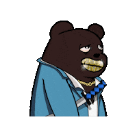 Hip Hop Nft Sticker by SuperRareBears