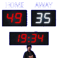 35 Away Sticker