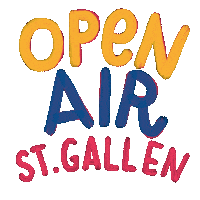 Happy Open Air Sticker